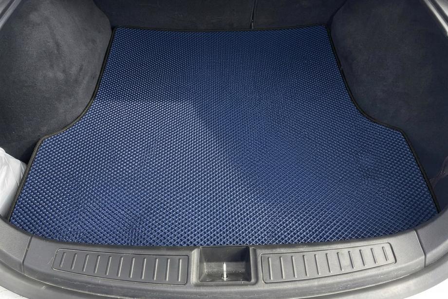 Tesla Model S 2012– Alfombrilla de maletero trasera EVA (2012-2021, Azul) Image