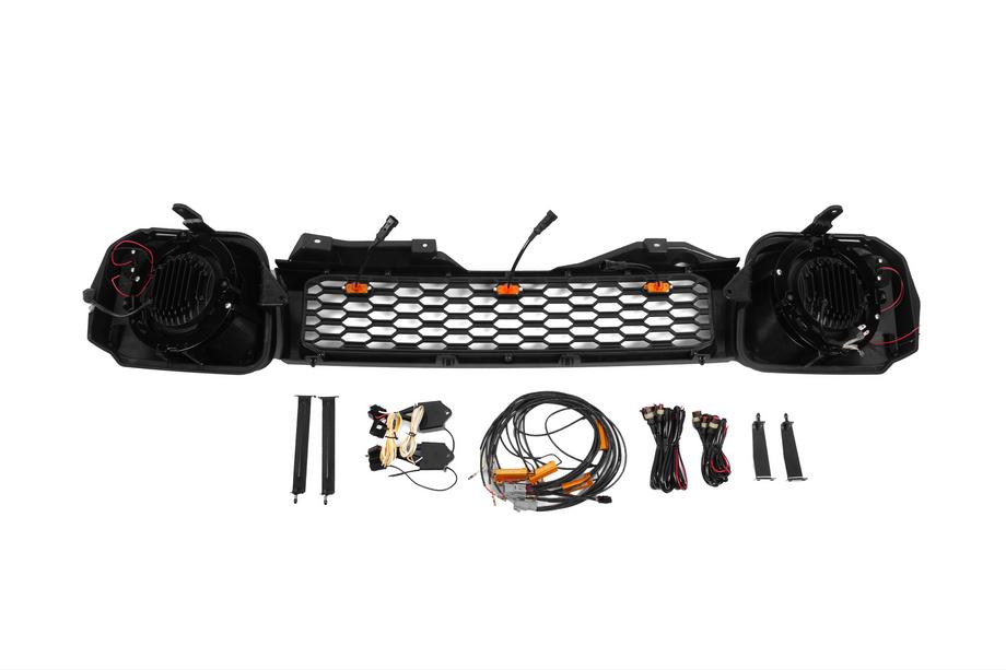 Suzuki Jimny 1998-2018 Kit de faros y parrilla (Off-Road) Foto 9