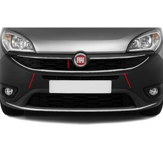 Moldura alrededor de la parrilla inferior (2015↗, acero inoxidable) Fiat Doblo II 2010-2022 foto 1