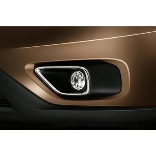 Embellecedores de faros antiniebla 2015↗︎ (2 uds, acero inoxidable) Fiat Doblo II 2010-2022 foto 1