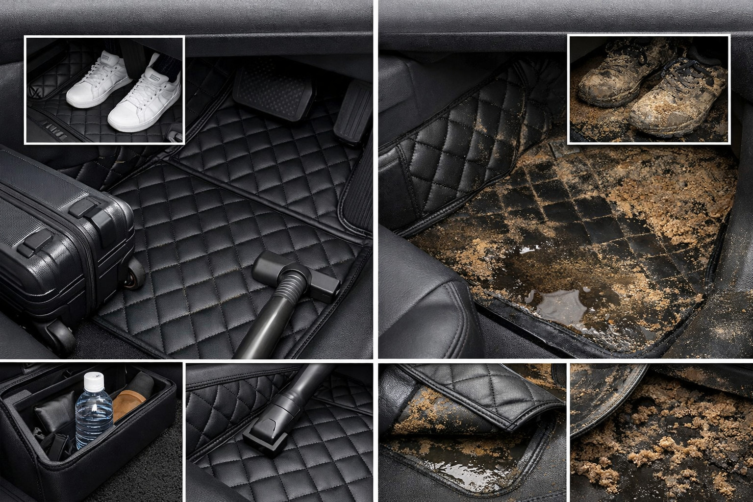 Alfombrillas de ecopiel: cuándo son prácticas y cuándo un lío