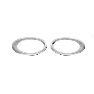 Cubiertas para faros antiniebla (2 uds., acero inoxidable) foto 3