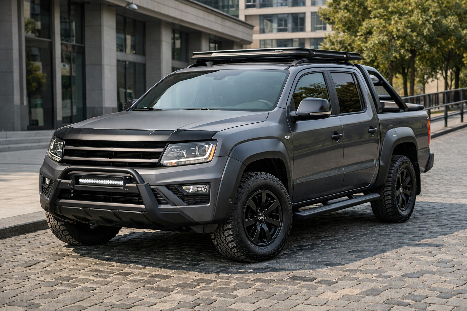 Upgrade inicial del Volkswagen Amarok para la ciudad, sin postureo barato