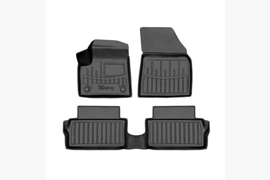 Citroen C3 X/e-C3 2022– Alfombrillas de goma Stingray 3D (para e-C3, 3 uds.) Image