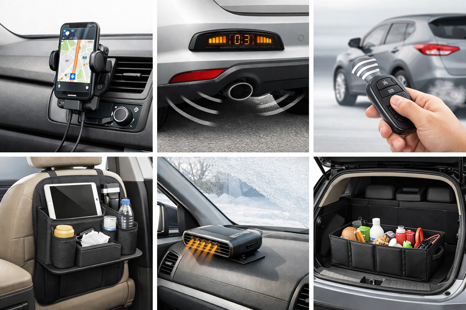 Qué accesorios útiles para el coche realmente ahorran tiempo a diario