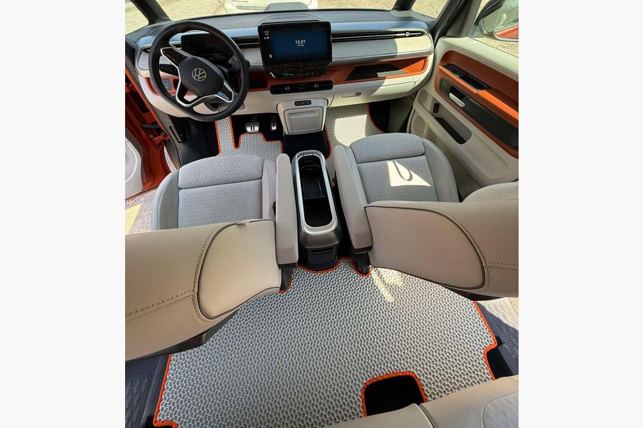 Volkswagen ID BUZZ 2022- Alfombrillas EVA (Gota, Gris) Image