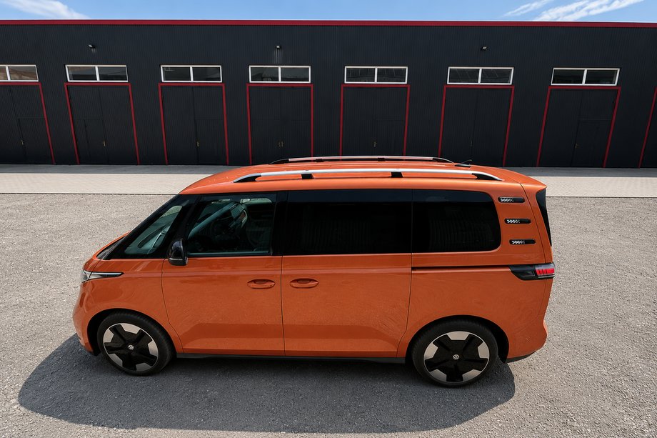 Volkswagen ID BUZZ 2022- Barras de Techo Cromadas (Diseño Turco) Foto 4