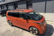 Volkswagen ID BUZZ 2022- Barras de Techo Negras (diseño turco) foto 3