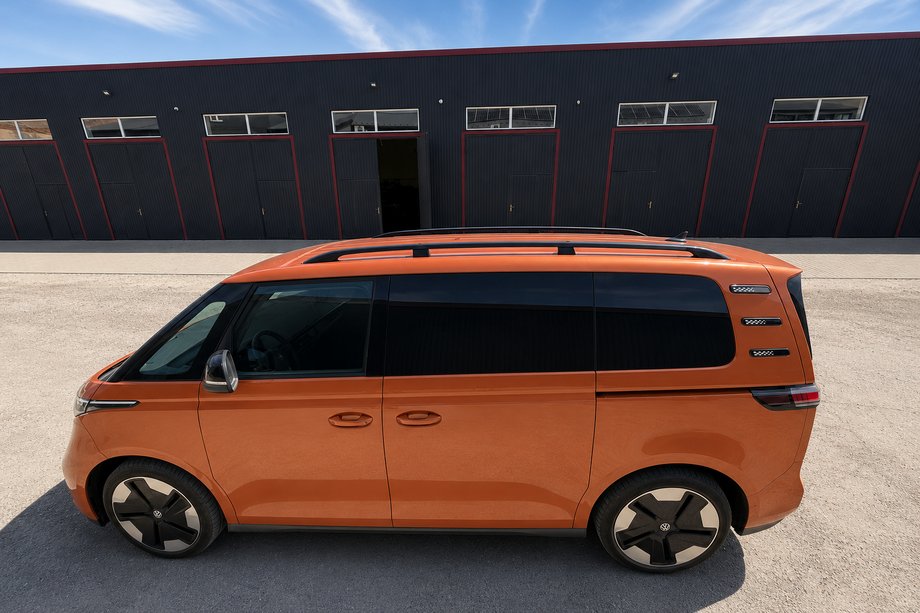 Volkswagen ID BUZZ 2022- Barras de Techo Negras (diseño turco) Image