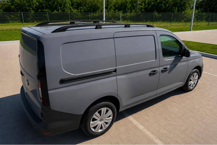 Volkswagen Caddy 2020- Rieles de techo negros (diseño turco) Image