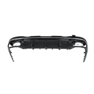 Difusor trasero con colas de escape AMG S63 Silver foto 4