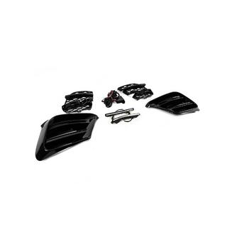 Kit de rejillas del paragolpes delantero BRB (para AMG Line, con luces de circulación diurna) foto 1
