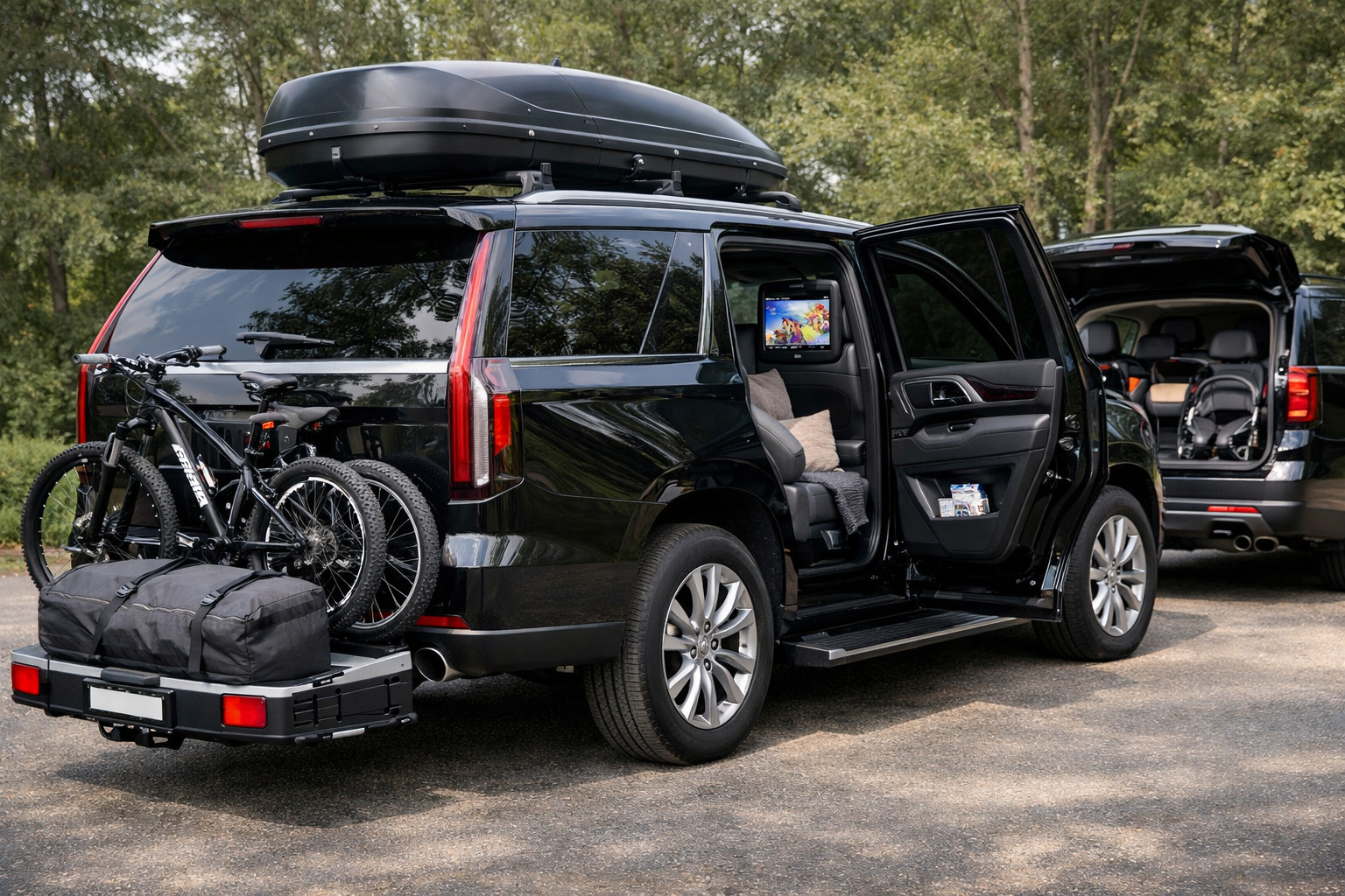 Paquete de mejoras para Cadillac Escalade 2020+ para viajes en familia y confort diario