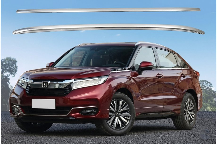 Honda UR-V 2016– Barras longitudinales de techo grises OEM (Aluminio) Image