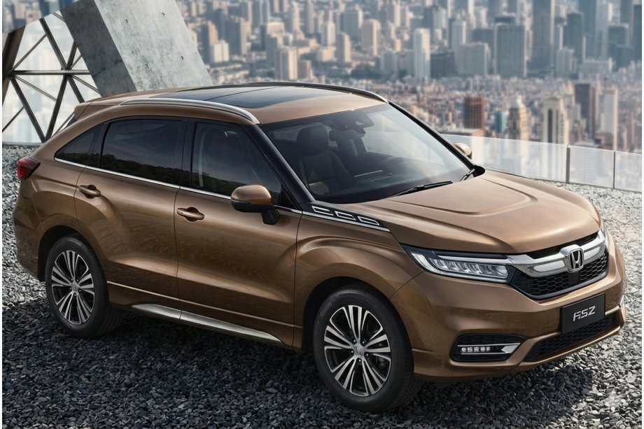 Honda UR-V 2016– Barras longitudinales de techo OEM cromadas (Aluminio) Image