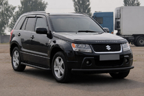 Suzuki Grand Vitara 2005-2017 Defensa delantera ST008 Black (acero inoxidable) foto 3