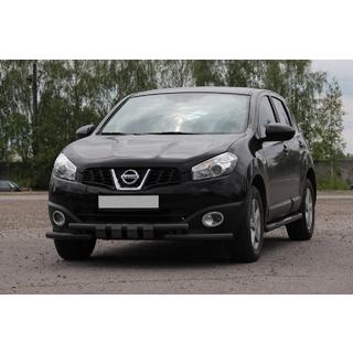 Barra delantera ST009-15 Black (acero inoxidable) Nissan Qashqai 2010-2014 foto 1