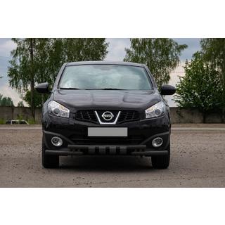 Barra delantera ST009-15 Black (acero inoxidable) Nissan Qashqai 2010-2014 foto 2