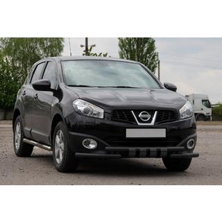 Barra delantera ST009-15 Black (acero inoxidable) Nissan Qashqai 2010-2014 foto 3