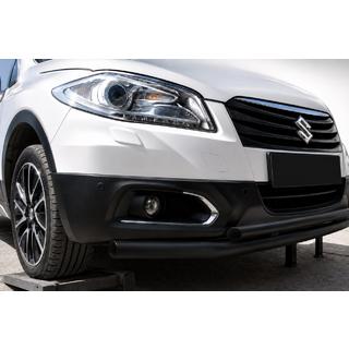 Defensa delantera ST014 Black (acero inoxidable) foto 1