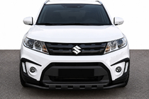 Suzuki Vitara 2015- Defensa delantera ST015 Black (acero inoxidable) foto 1