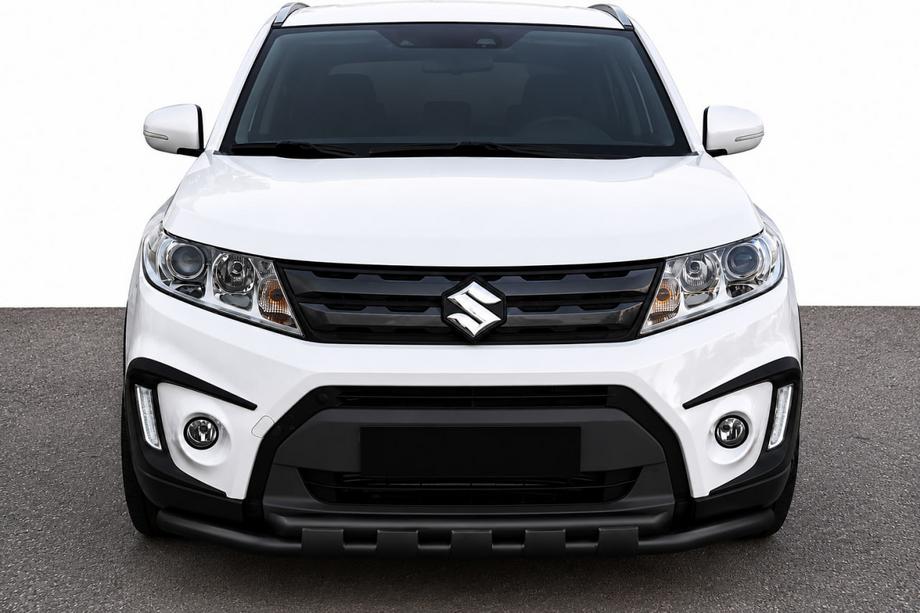Suzuki Vitara 2015- Defensa delantera ST015 Black (acero inoxidable) Image