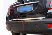 Opel Mokka 2012-2021 Moldura maletero acero inoxidable Carmos - Acero Inoxidable Turco foto 1