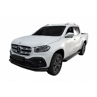 Defensa delantera ST017 Black (acero inoxidable, 60 mm)