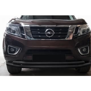 Defensa delantera ST017 Black (acero inoxidable) Nissan Navara/NP300 2016-
