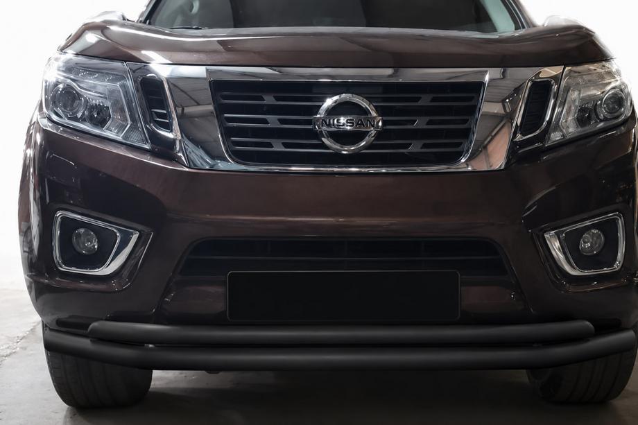 Nissan Navara/NP300 2016- Defensa delantera ST017 Black (acero inoxidable) Image