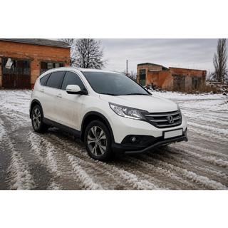 Defensa delantera ST007 Black (acero inoxidable) Honda CRV 2012-2016 foto 2