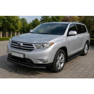 Defensa delantera ST008 Black (2010-2013, acero inoxidable) foto 1