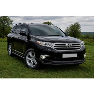 Defensa delantera ST008 Black (2010-2013, acero inoxidable) foto 3