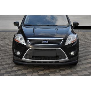 Defensa delantera ST008 Black (acero inoxidable) foto 1