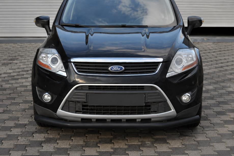 Ford Kuga 2008-2013 Defensa delantera ST008 Black (acero inoxidable) Image