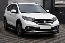 Honda CRV 2012-2016 Defensa delantera ST008 Black (acero inoxidable) foto 1