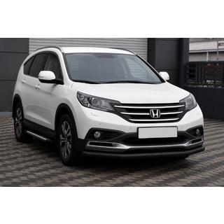 Defensa delantera ST008 Black (acero inoxidable) Honda CRV 2012-2016 foto 1