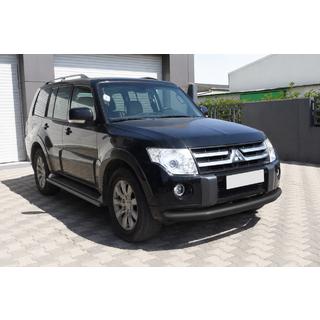Defensa delantera ST008 Black (acero inoxidable) Mitsubishi Pajero Wagon III 1999-2006 foto 3
