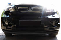 Honda CRV 2007-2011 Defensa delantera ST008 Black (acero inoxidable) foto 1