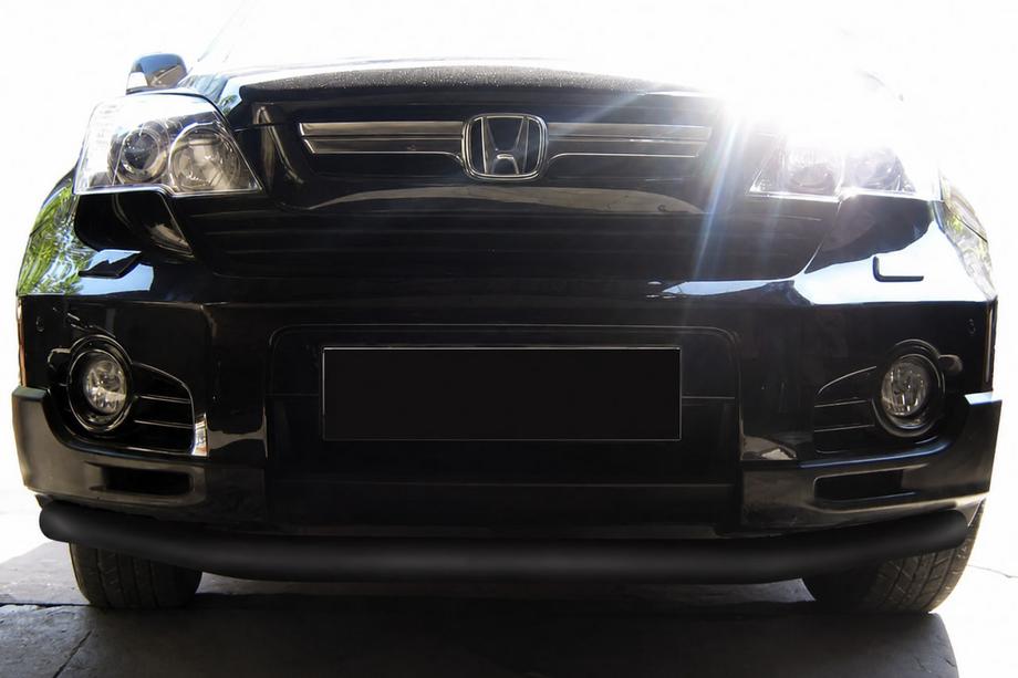 Honda CRV 2007-2011 Defensa delantera ST008 Black (acero inoxidable) Image