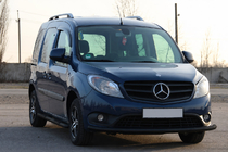Mercedes Citan 2013-2021 Defensa delantera ST008 Black (acero inoxidable) foto 4