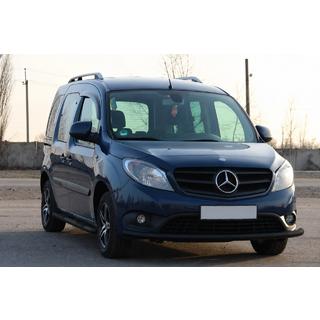 Defensa delantera ST008 Black (acero inoxidable) Mercedes Citan 2013-2021 foto 4