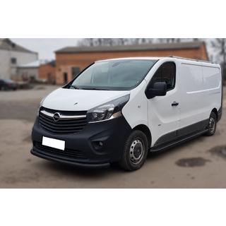 Defensa Delantera ST008 Negra (Acero Inoxidable) foto 2