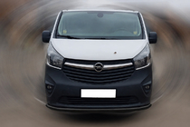Nissan NV300/Primastar 2016- Defensa Delantera ST008 Negra (Acero Inoxidable) foto 1