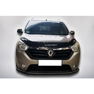 Defensa Delantera ST008 Negra (Acero Inoxidable) Renault Lodgy 2013-2022 foto 1