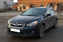 Subaru XV 2011-2017 Defensa Delantera ST008 Negra (Acero Inoxidable) foto 3