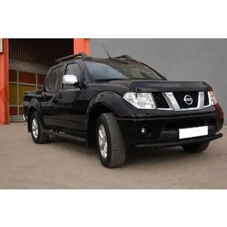 Defensa Delantera ST008 Negra (Acero Inoxidable) foto 2