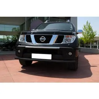 Defensa Delantera ST008 Negra (Acero Inoxidable) foto 3