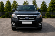 Ford Ranger 2007-2011 Defensa Delantera ST008 Negra (Acero Inoxidable) foto 2