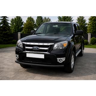 Defensa Delantera ST008 Negra (Acero Inoxidable) foto 1